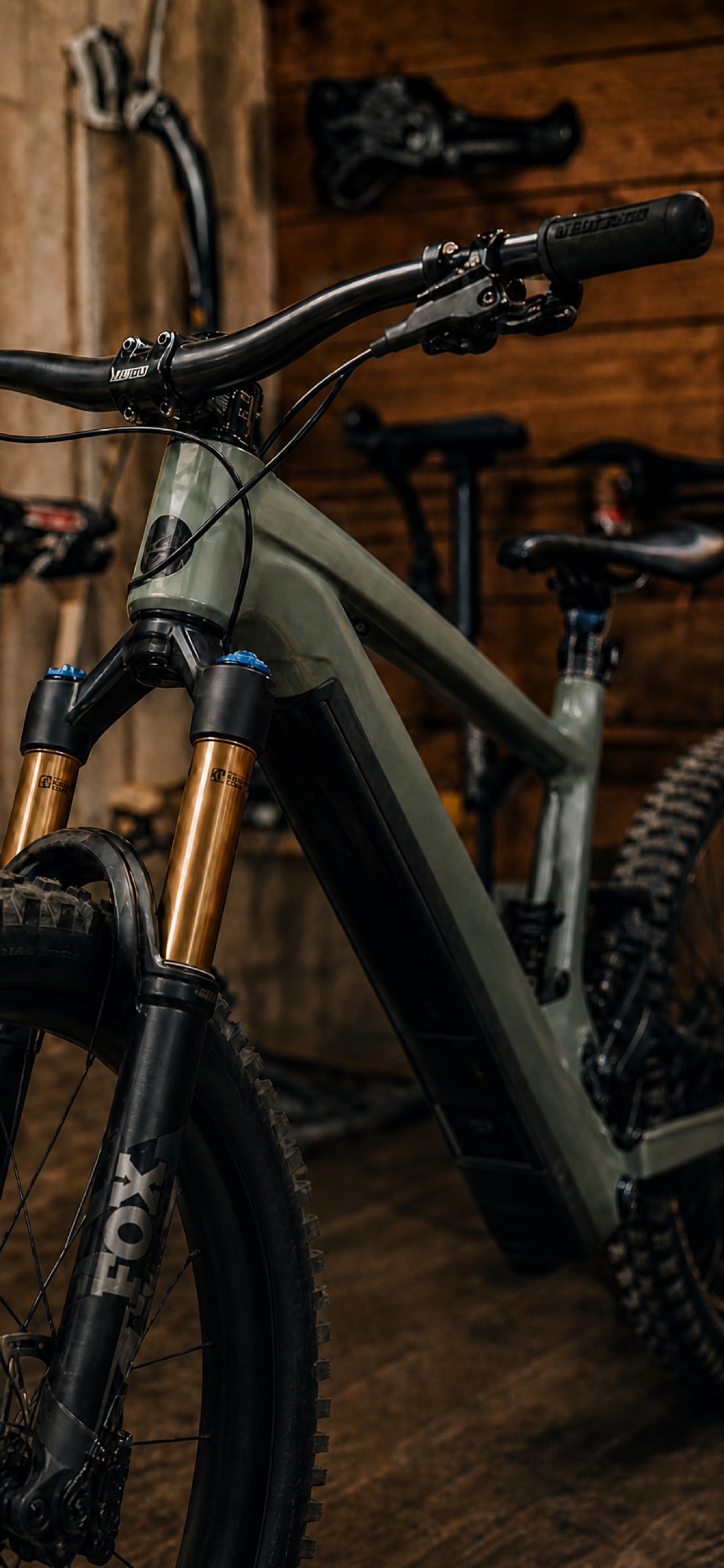 Mountain bike ready for SetupRide setup